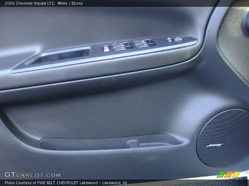 White / Ebony 2009 Chevrolet Impala LTZ