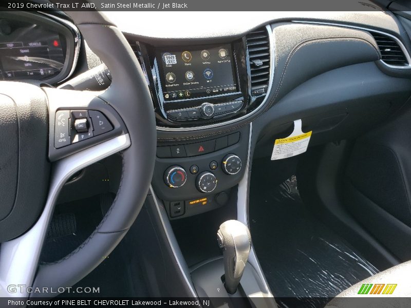 Satin Steel Metallic / Jet Black 2019 Chevrolet Trax LT AWD
