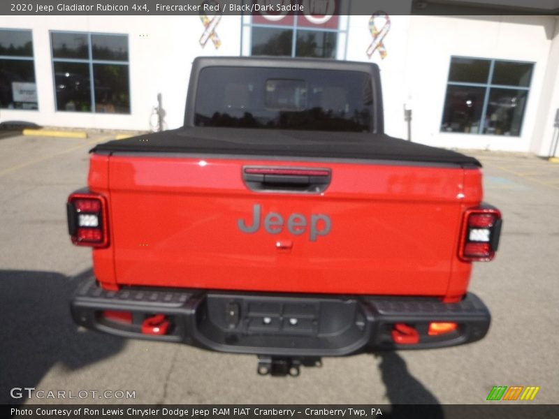 Firecracker Red / Black/Dark Saddle 2020 Jeep Gladiator Rubicon 4x4