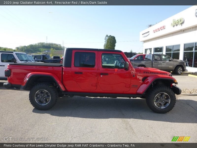 Firecracker Red / Black/Dark Saddle 2020 Jeep Gladiator Rubicon 4x4