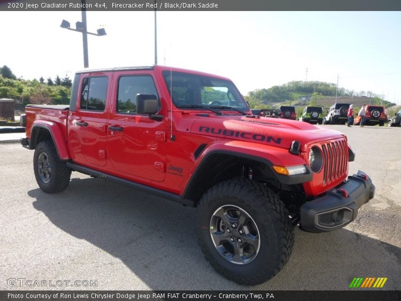 Front 3/4 View of 2020 Gladiator Rubicon 4x4