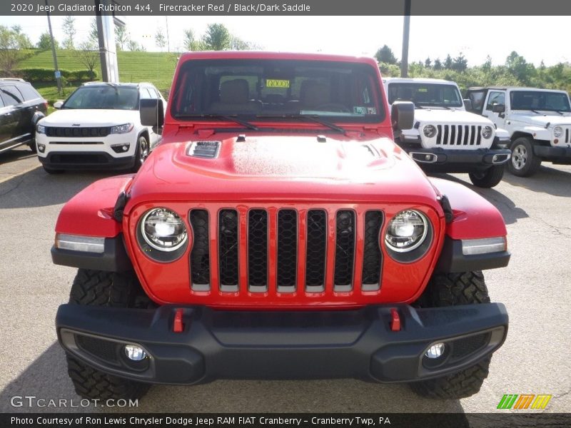 Firecracker Red / Black/Dark Saddle 2020 Jeep Gladiator Rubicon 4x4