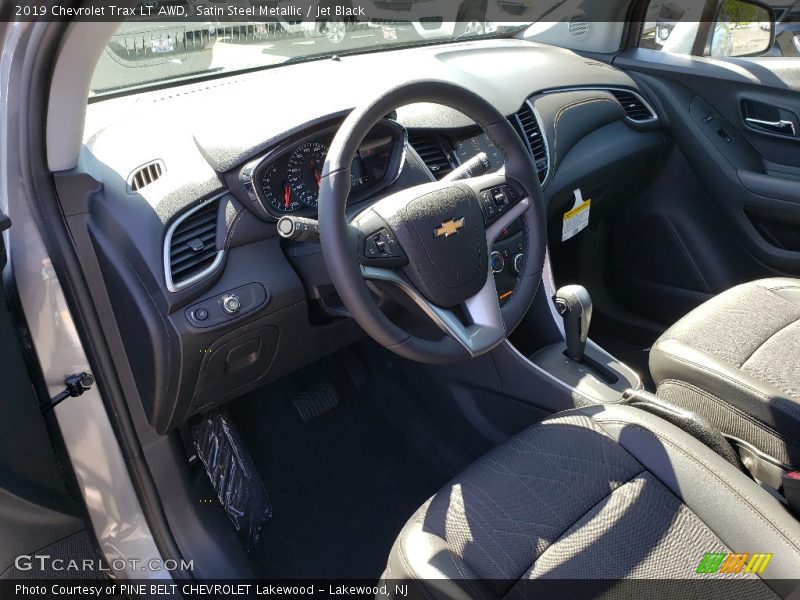 Satin Steel Metallic / Jet Black 2019 Chevrolet Trax LT AWD