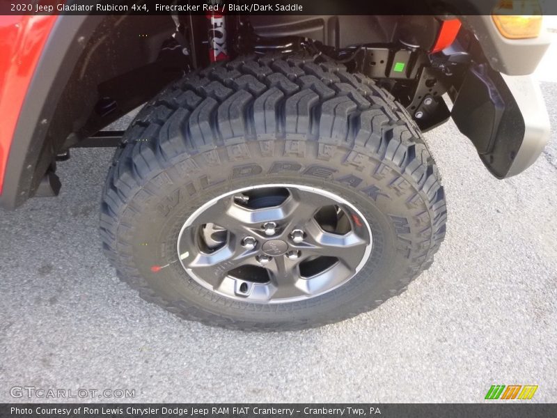 Firecracker Red / Black/Dark Saddle 2020 Jeep Gladiator Rubicon 4x4