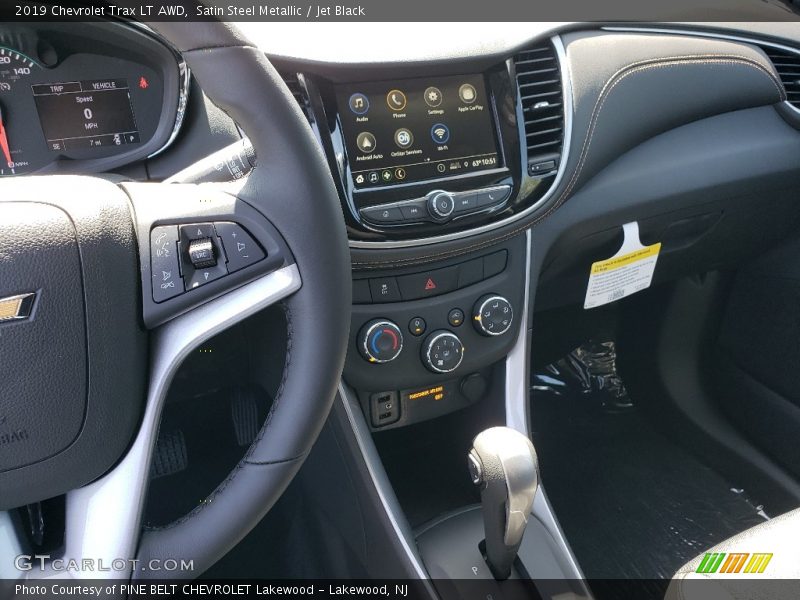 Satin Steel Metallic / Jet Black 2019 Chevrolet Trax LT AWD