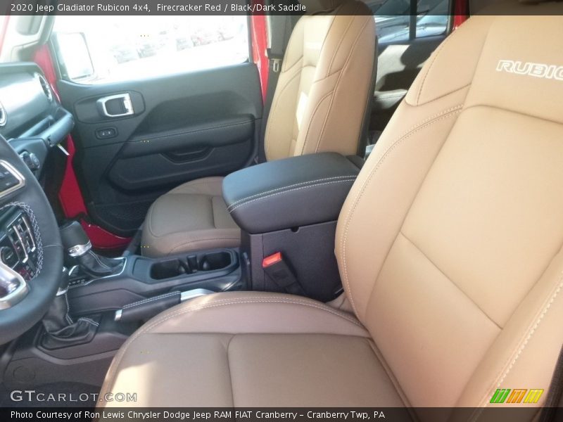 2020 Gladiator Rubicon 4x4 Black/Dark Saddle Interior
