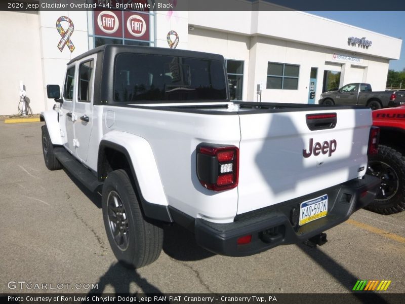 Bright White / Black 2020 Jeep Gladiator Overland 4x4