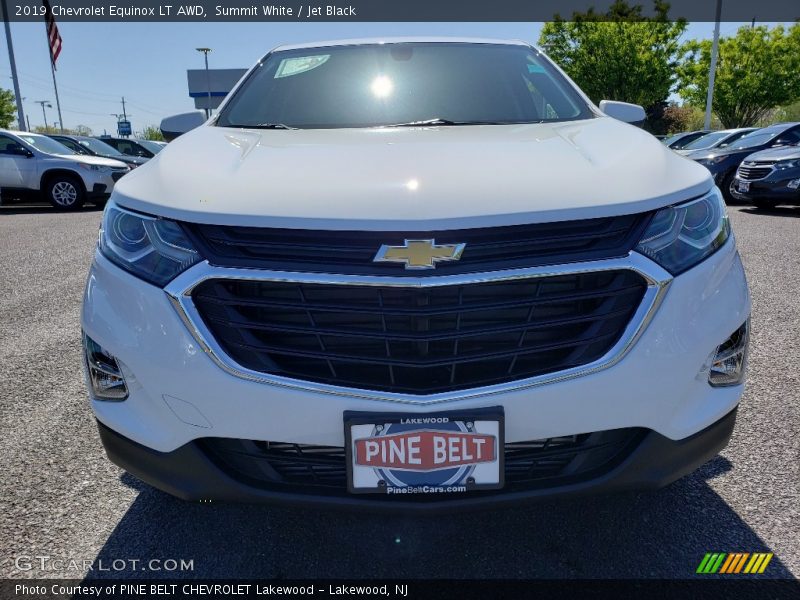 Summit White / Jet Black 2019 Chevrolet Equinox LT AWD