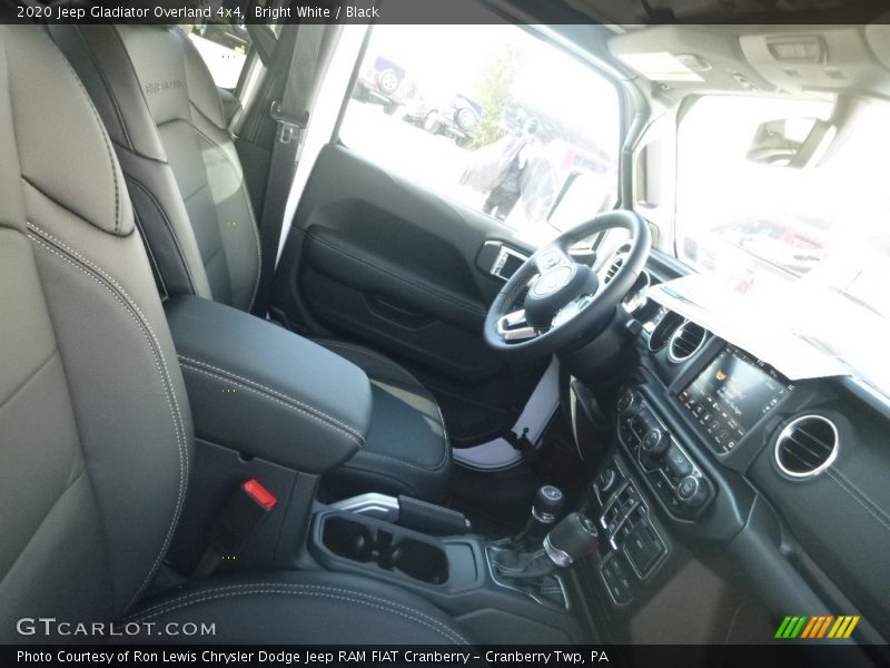 Front Seat of 2020 Gladiator Overland 4x4