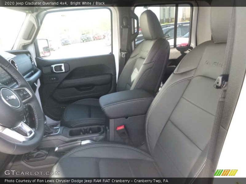 Front Seat of 2020 Gladiator Overland 4x4