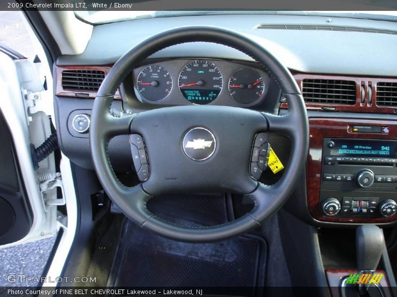 White / Ebony 2009 Chevrolet Impala LTZ