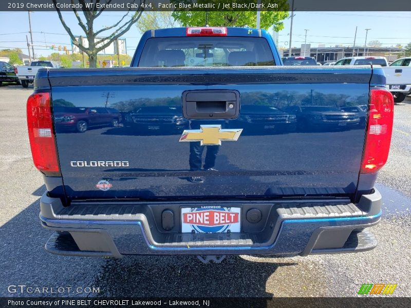 Pacific Blue Metallic / Jet Black/Dark Ash 2019 Chevrolet Colorado WT Extended Cab 4x4