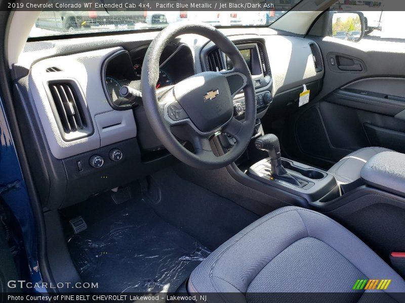 Pacific Blue Metallic / Jet Black/Dark Ash 2019 Chevrolet Colorado WT Extended Cab 4x4