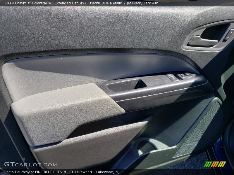 Pacific Blue Metallic / Jet Black/Dark Ash 2019 Chevrolet Colorado WT Extended Cab 4x4