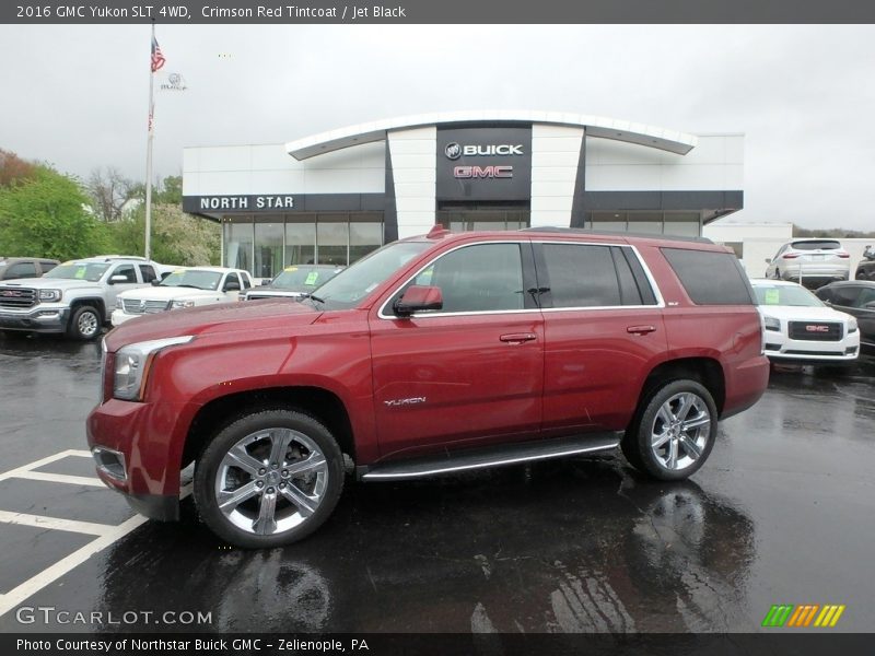 Crimson Red Tintcoat / Jet Black 2016 GMC Yukon SLT 4WD