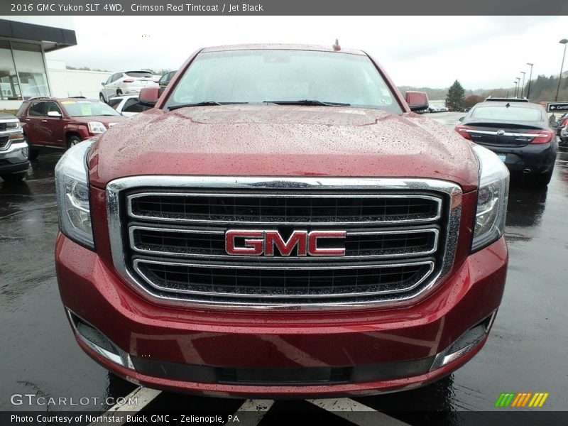 Crimson Red Tintcoat / Jet Black 2016 GMC Yukon SLT 4WD