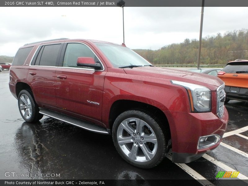 Crimson Red Tintcoat / Jet Black 2016 GMC Yukon SLT 4WD