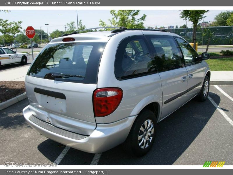 Bright Silver Metallic / Taupe 2003 Chrysler Voyager LX
