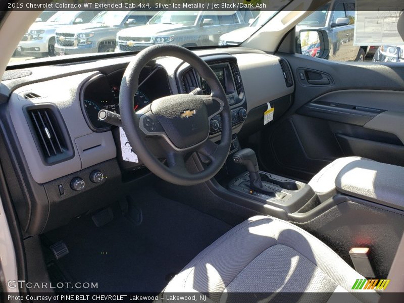 Silver Ice Metallic / Jet Black/Dark Ash 2019 Chevrolet Colorado WT Extended Cab 4x4