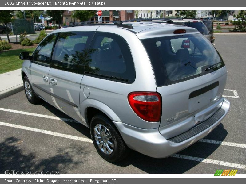 Bright Silver Metallic / Taupe 2003 Chrysler Voyager LX