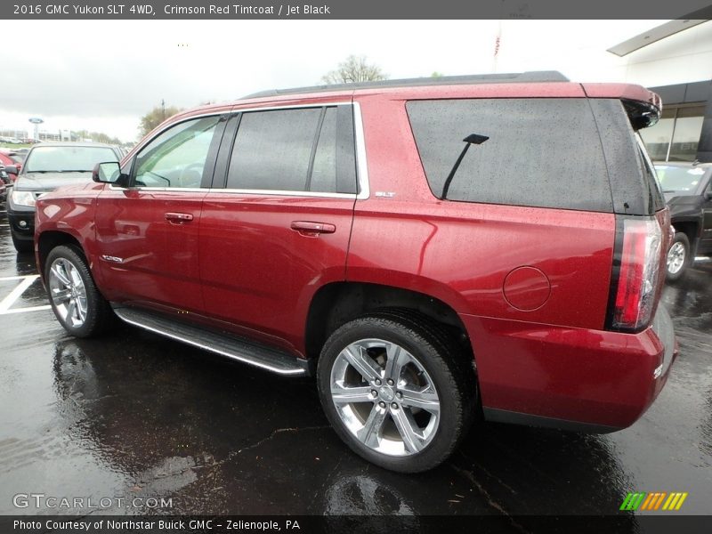 Crimson Red Tintcoat / Jet Black 2016 GMC Yukon SLT 4WD