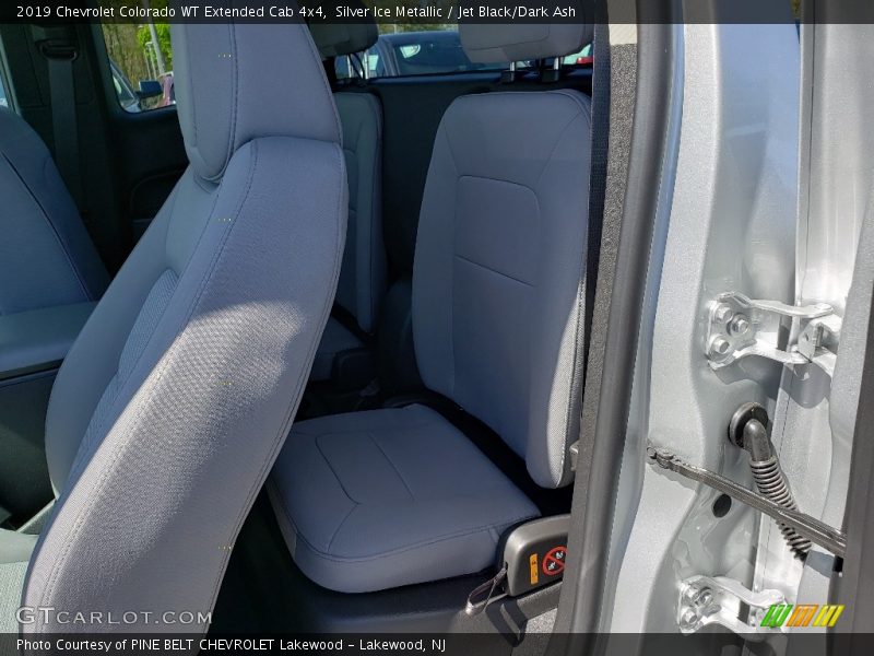 Silver Ice Metallic / Jet Black/Dark Ash 2019 Chevrolet Colorado WT Extended Cab 4x4