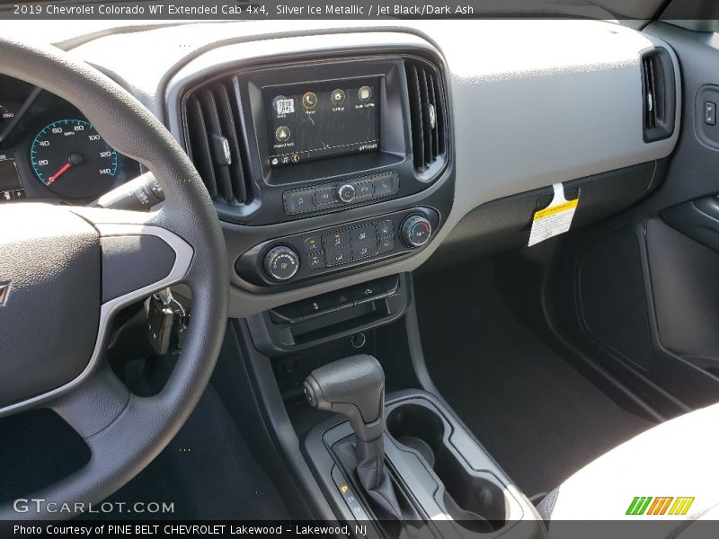 Silver Ice Metallic / Jet Black/Dark Ash 2019 Chevrolet Colorado WT Extended Cab 4x4
