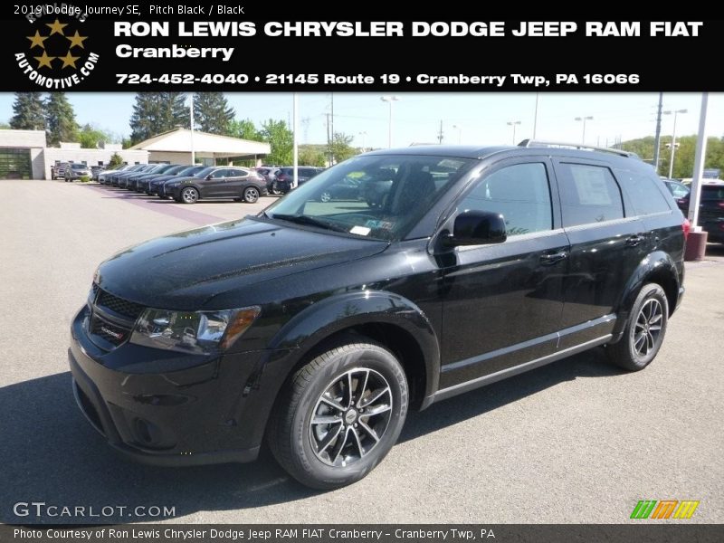 Pitch Black / Black 2019 Dodge Journey SE