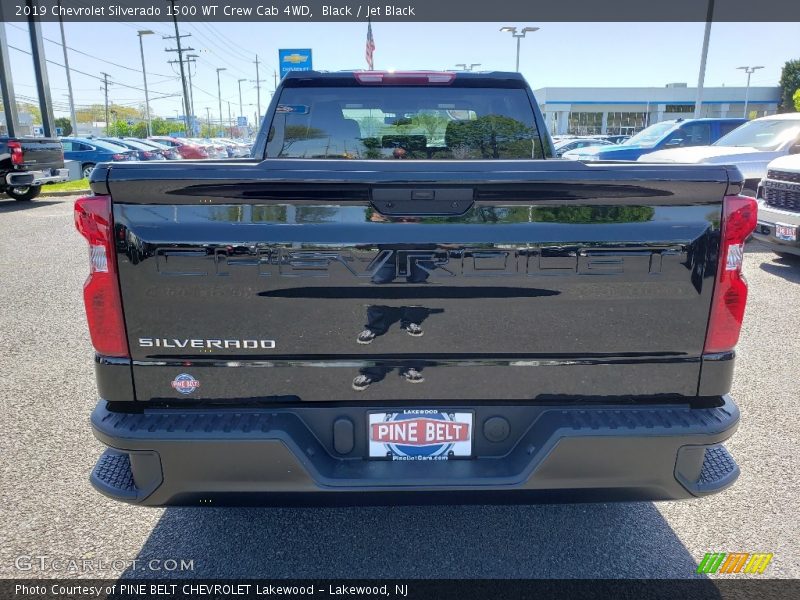 Black / Jet Black 2019 Chevrolet Silverado 1500 WT Crew Cab 4WD