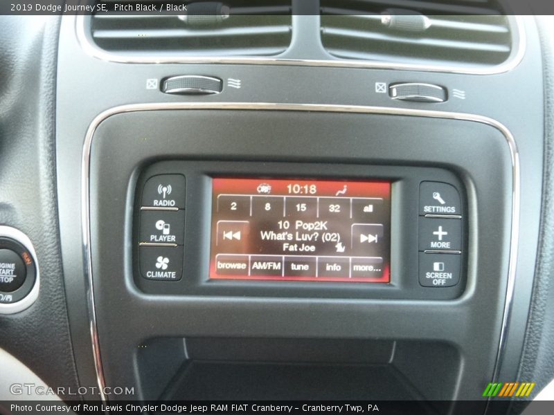 Pitch Black / Black 2019 Dodge Journey SE