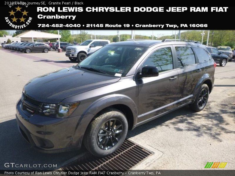 Granite Pearl / Black 2019 Dodge Journey SE