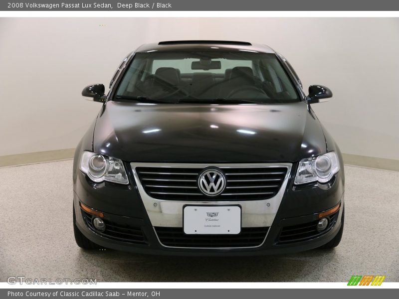 Deep Black / Black 2008 Volkswagen Passat Lux Sedan
