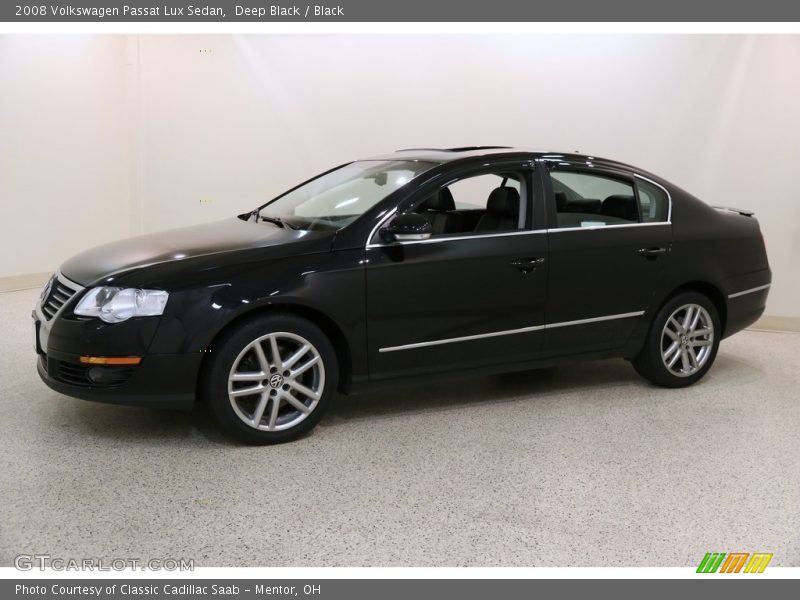 Deep Black / Black 2008 Volkswagen Passat Lux Sedan