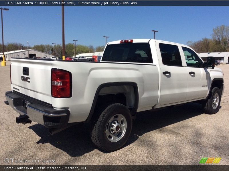 Summit White / Jet Black/­Dark Ash 2019 GMC Sierra 2500HD Crew Cab 4WD