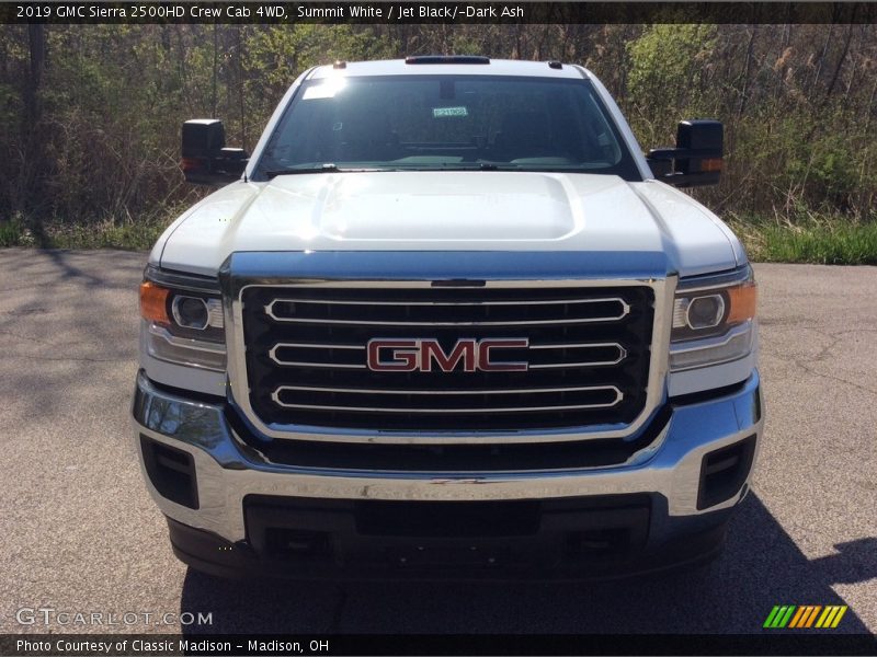 Summit White / Jet Black/­Dark Ash 2019 GMC Sierra 2500HD Crew Cab 4WD