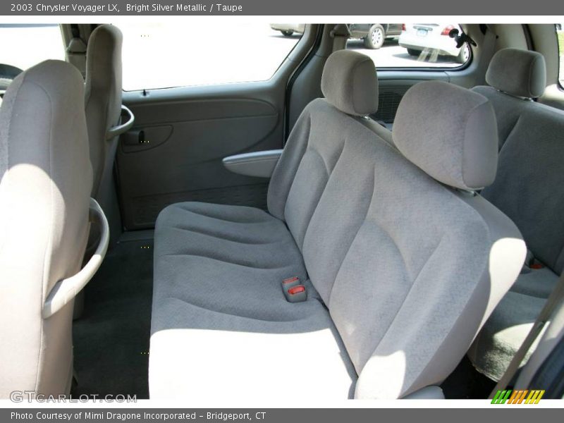 Bright Silver Metallic / Taupe 2003 Chrysler Voyager LX