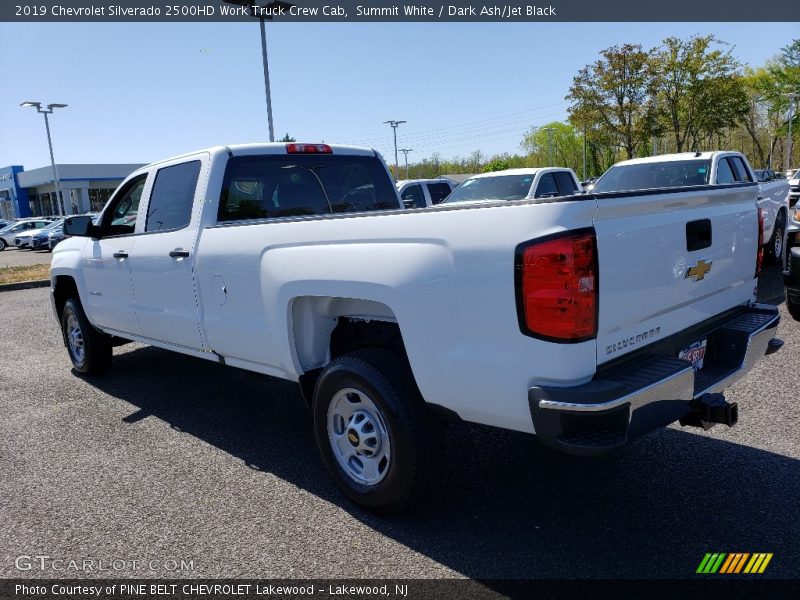 Summit White / Dark Ash/Jet Black 2019 Chevrolet Silverado 2500HD Work Truck Crew Cab