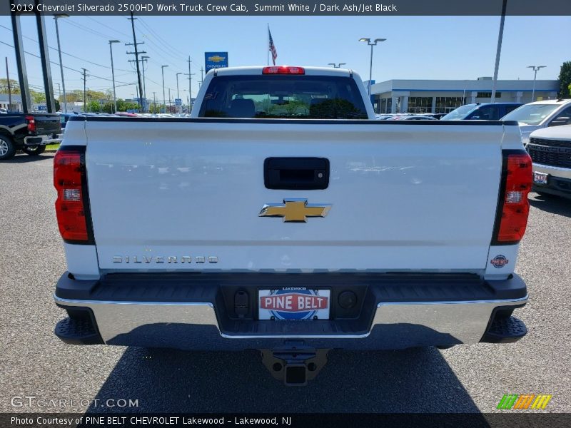 Summit White / Dark Ash/Jet Black 2019 Chevrolet Silverado 2500HD Work Truck Crew Cab