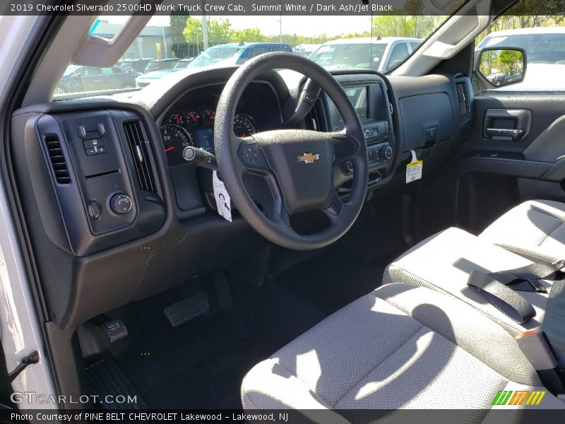 Summit White / Dark Ash/Jet Black 2019 Chevrolet Silverado 2500HD Work Truck Crew Cab
