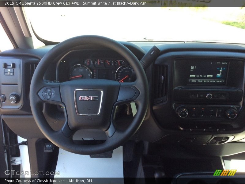 Summit White / Jet Black/­Dark Ash 2019 GMC Sierra 2500HD Crew Cab 4WD