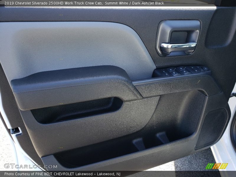 Summit White / Dark Ash/Jet Black 2019 Chevrolet Silverado 2500HD Work Truck Crew Cab