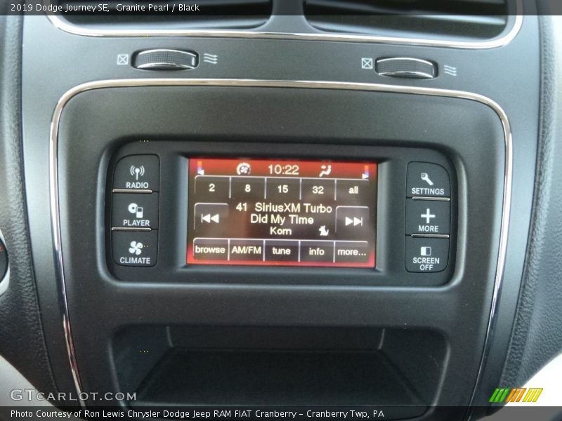 Granite Pearl / Black 2019 Dodge Journey SE