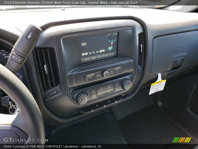 Summit White / Dark Ash/Jet Black 2019 Chevrolet Silverado 2500HD Work Truck Crew Cab