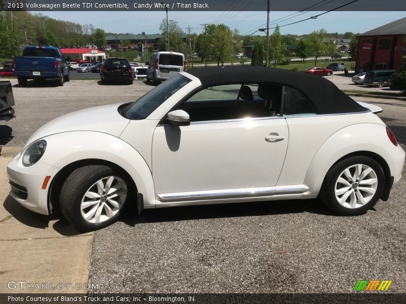 Candy White / Titan Black 2013 Volkswagen Beetle TDI Convertible