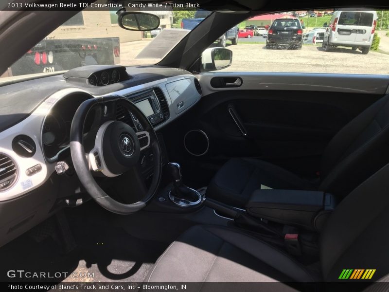 Candy White / Titan Black 2013 Volkswagen Beetle TDI Convertible