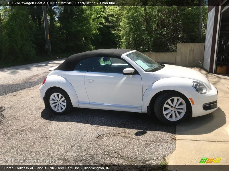 Candy White / Titan Black 2013 Volkswagen Beetle TDI Convertible