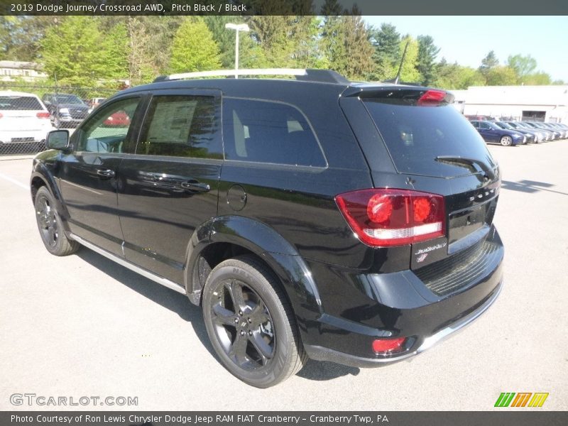 Pitch Black / Black 2019 Dodge Journey Crossroad AWD
