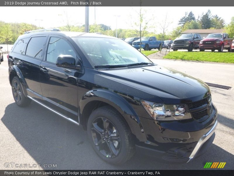 Pitch Black / Black 2019 Dodge Journey Crossroad AWD