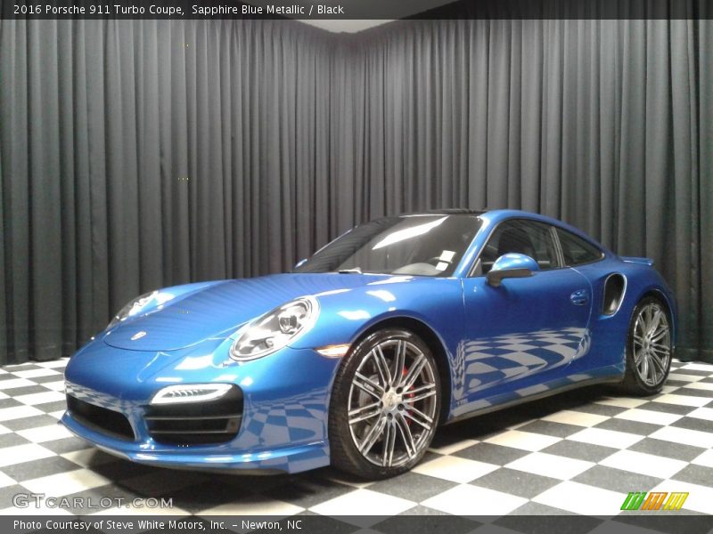 Front 3/4 View of 2016 911 Turbo Coupe