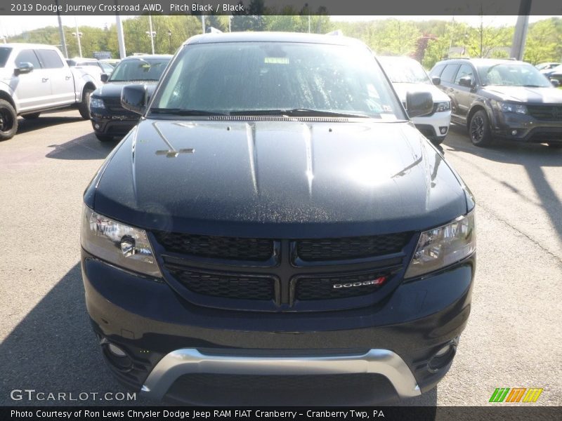 Pitch Black / Black 2019 Dodge Journey Crossroad AWD